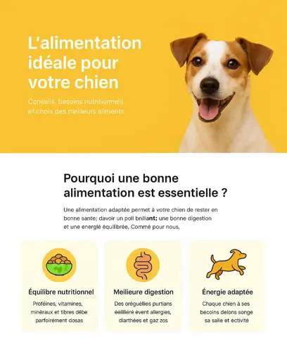 Alimentation pour chien - Massin & Co