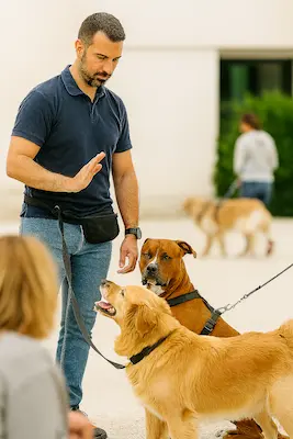 photo chien interactions